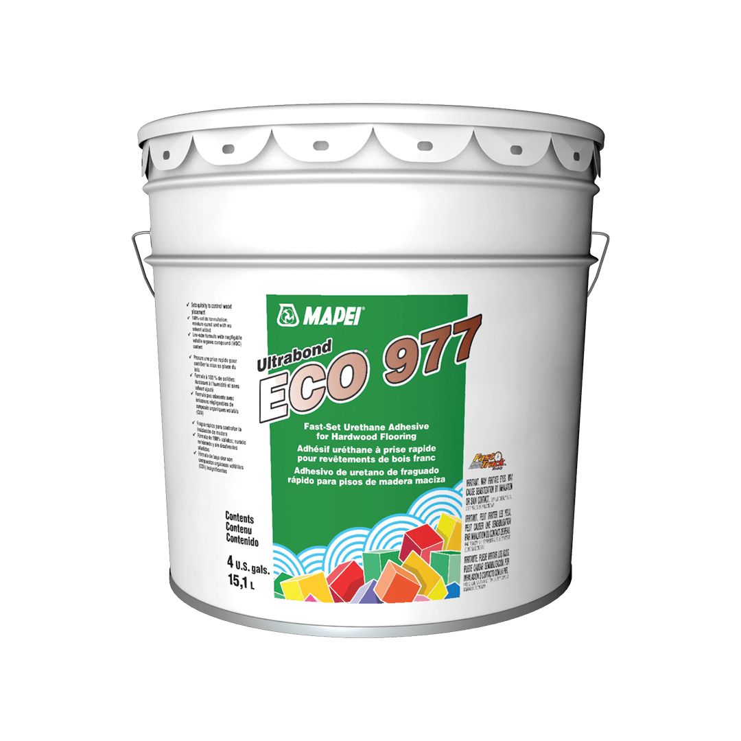 Mapei Ultrabond Eco 977 - Urethane Adhesive for Hardwood Flooring - 15.1 L - D & R Flooring