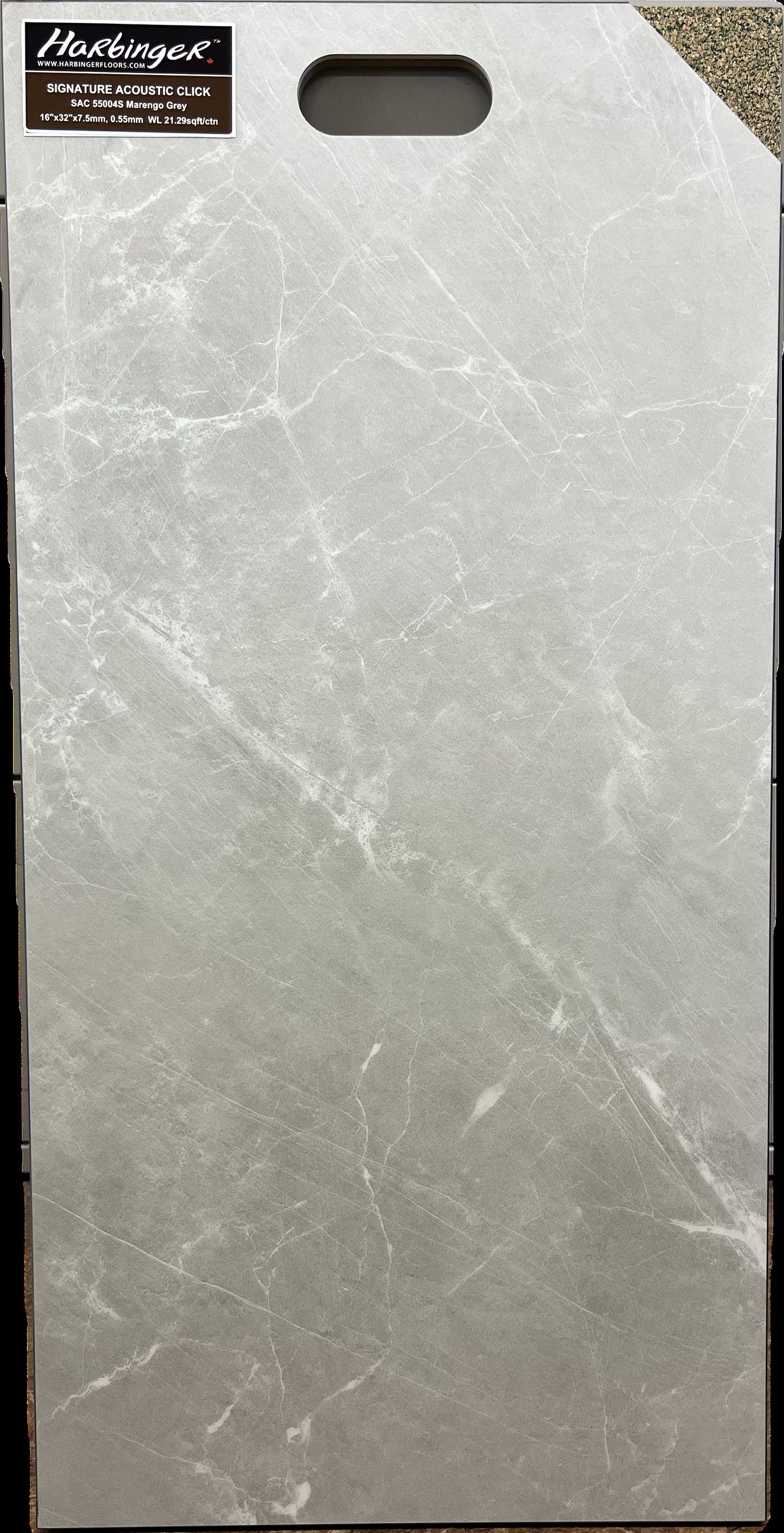 Harbinger Signature Acoustic Click Vinyl Tile - Marengo Grey SAC 55004S