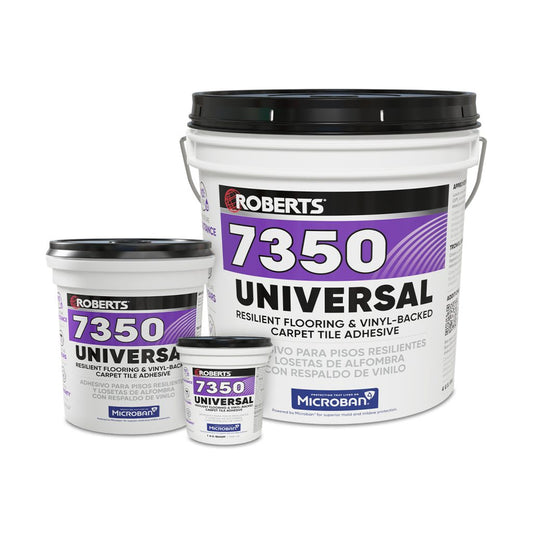 ROBERTS 7350 Universal Pressure - Sensitive Adhesive - 15.1 L (4 U.S Gal) - D & R Flooring
