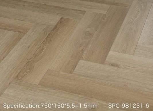 Simba Venus Vinyl SPC Herringbone - 981231 - 6 - D & R Flooring