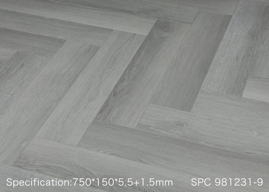 Simba Venus Vinyl SPC Herringbone - 981231 - 9 - D & R Flooring