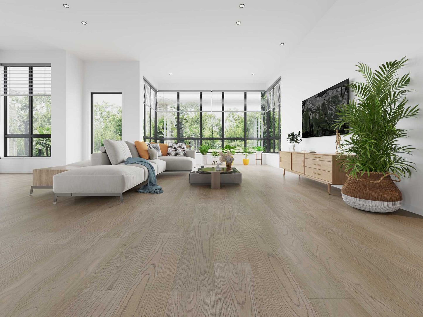 VIDAR Engineered Hardwood White Oak - Sky 7-1/2"