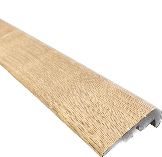Stair Nose Vinyl SPC - White Oak - D & R Flooring