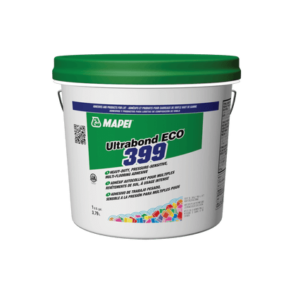 Mapei Ultrabond Eco 399 - Heavy-Duty, Pressure-Sensitive Multi-Flooring Adhesive - 3.79 L