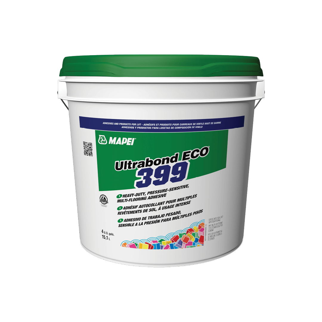 Mapei Ultrabond Eco 399 - Heavy-Duty, Pressure-Sensitive Multi-Flooring Adhesive - 15.1 L