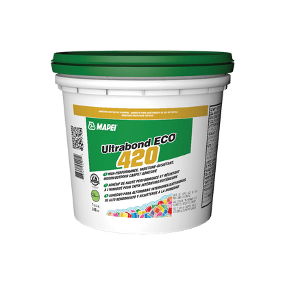 Mapei Ultrabond Eco 420 - Moisture-Resistant Indoor/Outdoor Carpet Adhesive - 946 ml