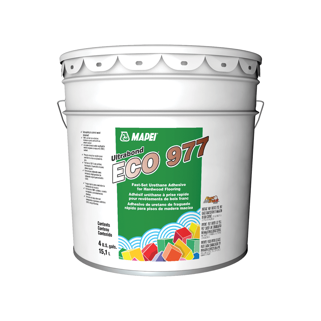 Mapei Ultrabond Eco 977 - Urethane Adhesive for Hardwood Flooring - 15.1 L