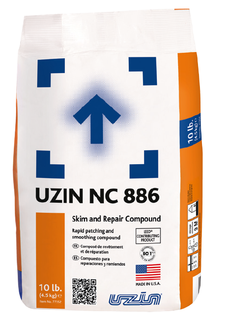 Harbinger UZIN NC 886 Skim & Repair Compound (10 lb / 4,5 kg)