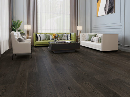 Vidar 7 Collection 3/4" Engineered Hardwood - American Oak Charcoal - D & R Flooring