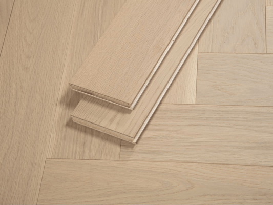 VIDAR Engineered Hardwood American Oak - Herringbone Daybreak - D & R Flooring