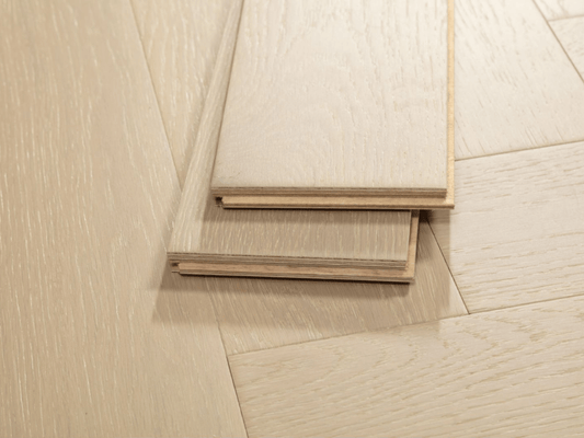 VIDAR Engineered Hardwood American Oak - Herringbone Driftwood - D & R Flooring