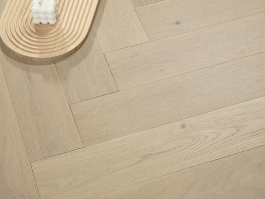 VIDAR Engineered Hardwood American Oak - Herringbone Naked Oak - D & R Flooring