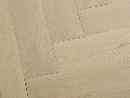 VIDAR Engineered Hardwood American Oak - Herringbone Naked Oak - D & R Flooring