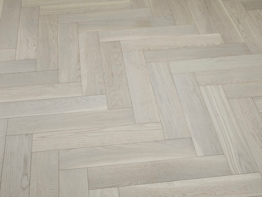 VIDAR Engineered Hardwood American Oak - Herringbone Pearl - D & R Flooring