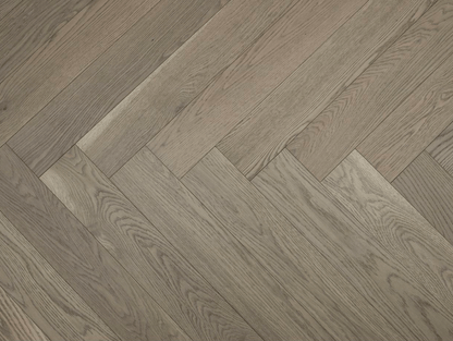 VIDAR Engineered Hardwood American Oak - Herringbone Toffee Crunch - D & R Flooring