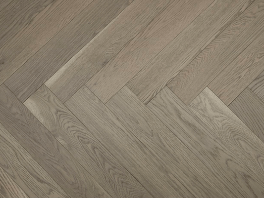 VIDAR Engineered Hardwood American Oak - Herringbone Toffee Crunch - D & R Flooring
