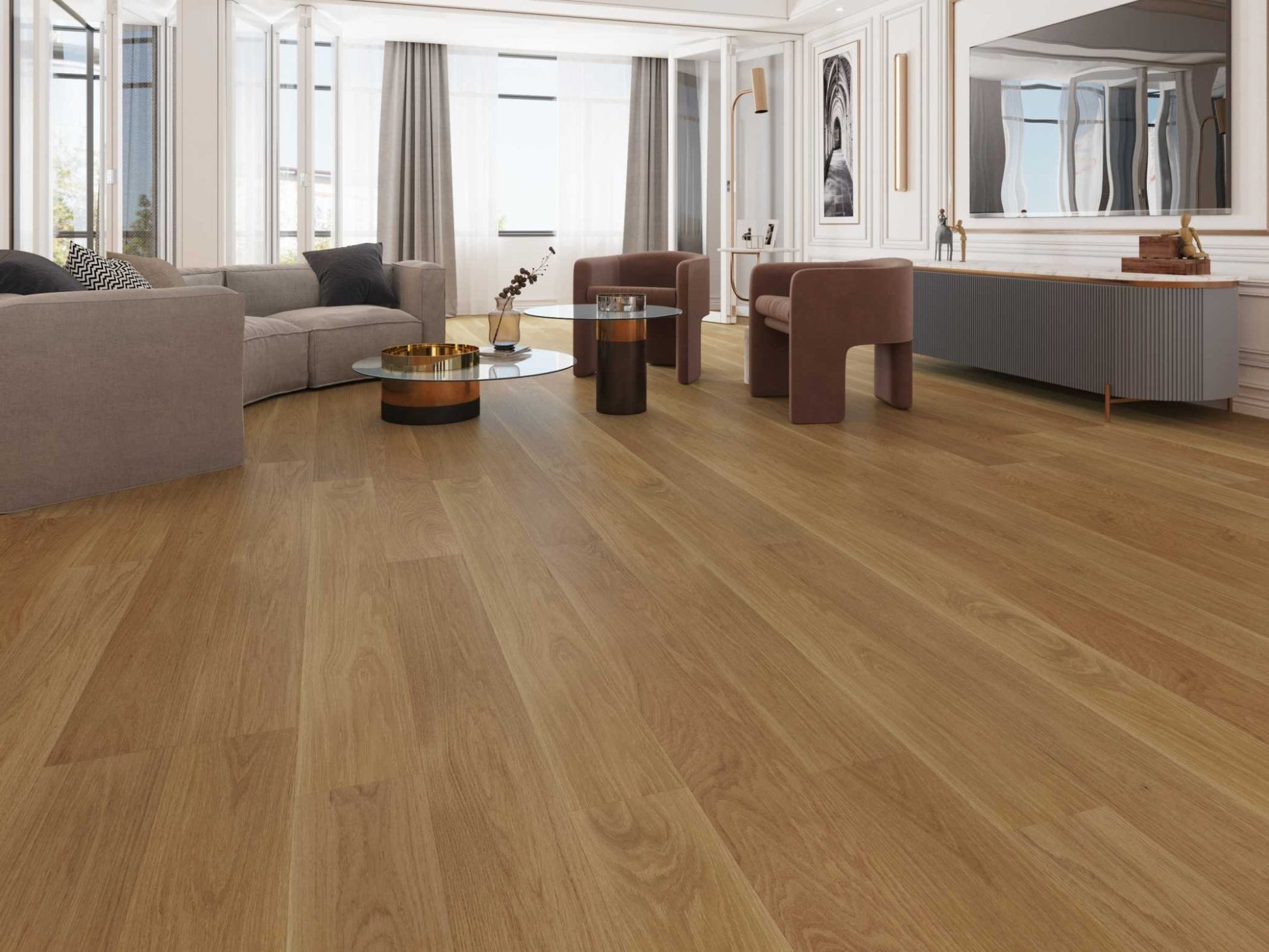 VIDAR Engineered Hardwood American White Oak - Milkyway 7 - 1/2" - D & R Flooring