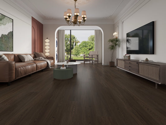 Vidar Luxury Waterproof Flooring Vinyl SPC VS87 SUNSET IIC:77 STC:76