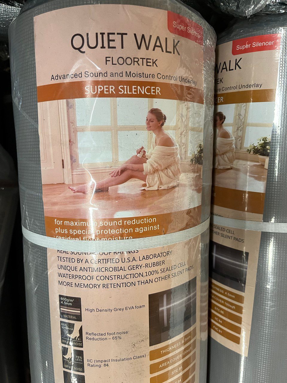 Underlayment Quiet Walk D & R Flooring
